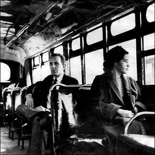 Montgomery Bus Boycott, Photo Courtesy of Wikimedia Commons